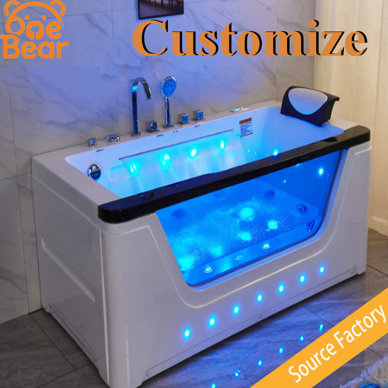 Home Bathroom Jacuzzi Tub - 2 Person Acrylic Jacuzzi Hot Tub