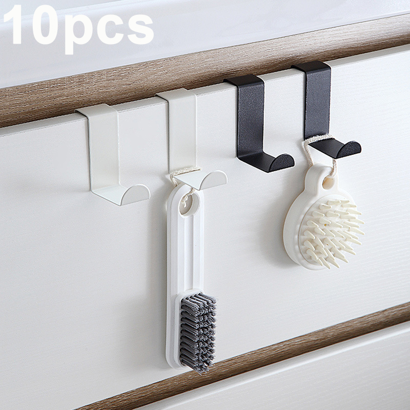 Home Creation Bathroom - Z-Shaped Bathroom Cabinet Door Hook Stainless