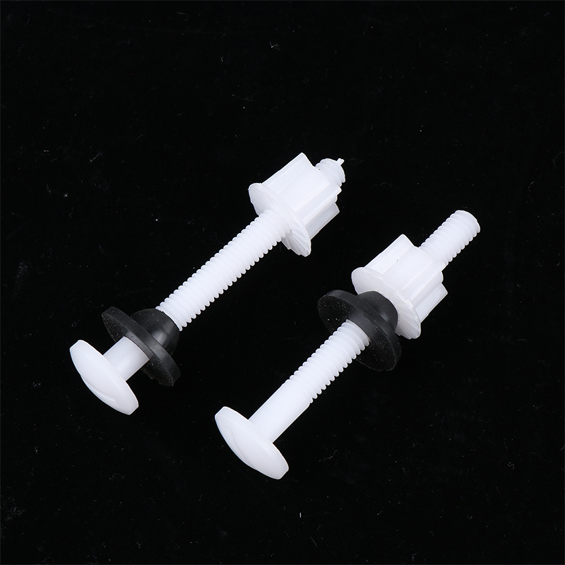 2Pcs Plastic Toilet Seat Hinge - Home Bathroom Fittings review and price
