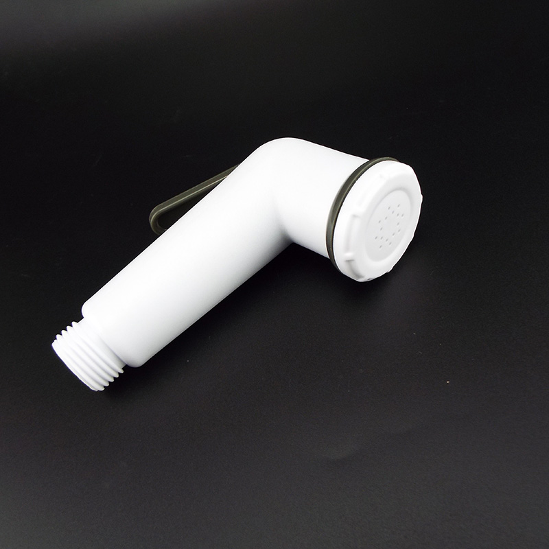 White Plastic Toilet Bidet Spr - Home Bathroom With Two Toilets review and price