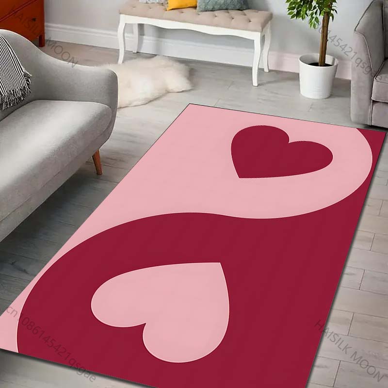 Multi-Size Two Love Hearts Art - Home Bathroom With Two Toilets review and price