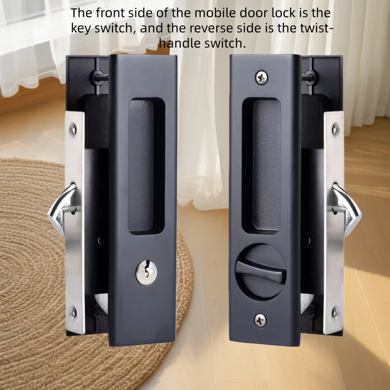 Durable Black Hook Sliding Doo - Home Bathroom Lock review and price