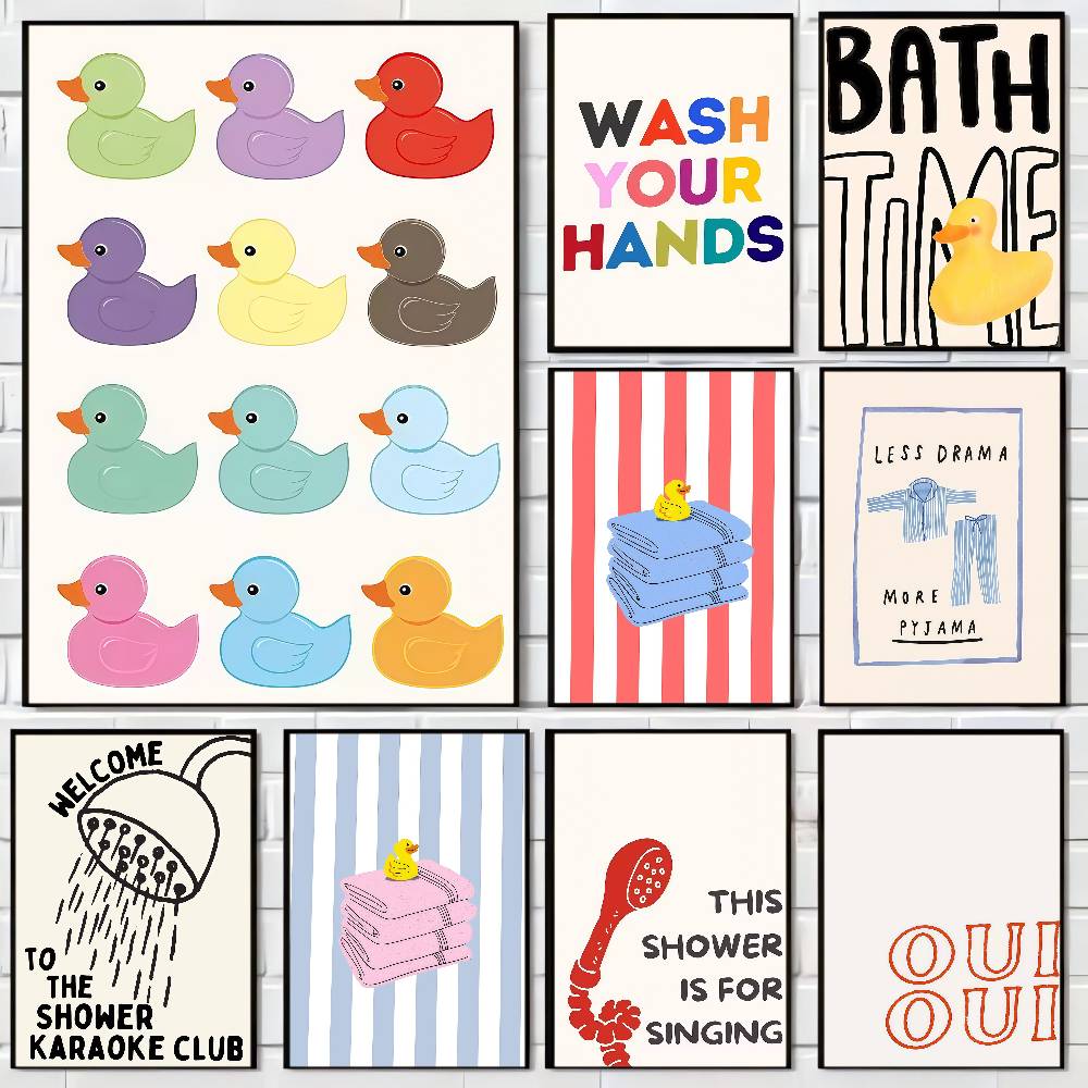 Funny Bathroom Rubber Duck Was - Home Goods Bathroom Decor review and price