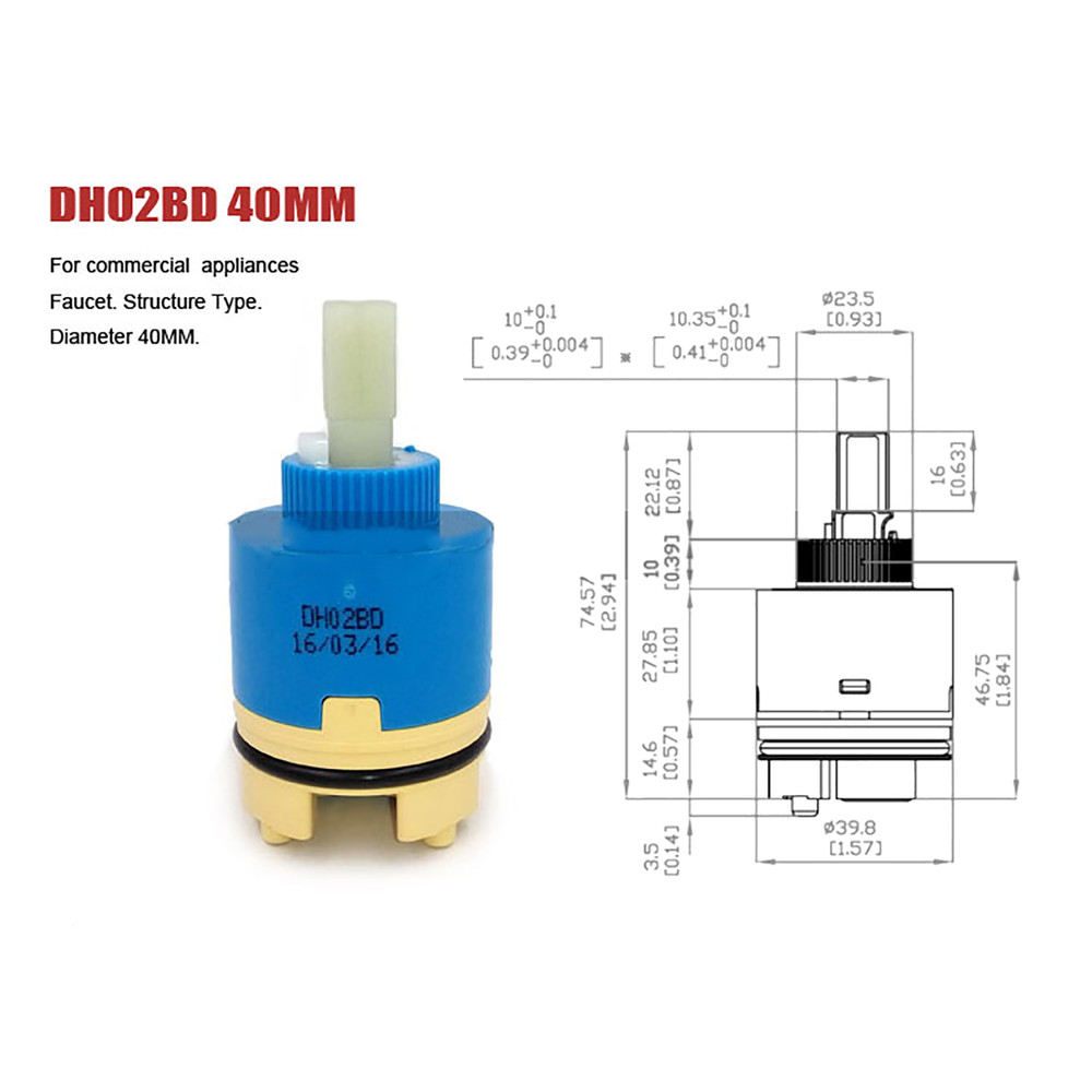 40mm Ceramic Faucet Valve Core - Home Bathroom Fittings review and price
