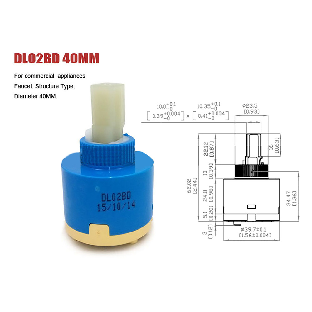 40mm Ceramic Faucet Valve Core - Home Bathroom Fittings review and price