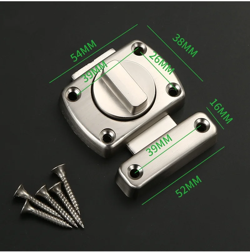 Home Security Latch Double Sid - Home Bathroom Lock review and price