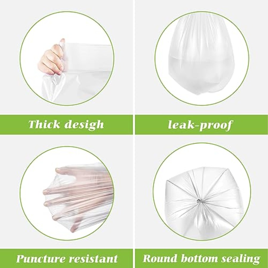 Small Trash Bags 4 Gallon 120  - Home Bathroom Trash Can review and price