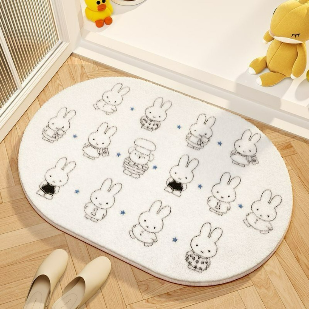 Miffy Cartoon Floor Mat Soft I - Home Bathroom Supplies review and price