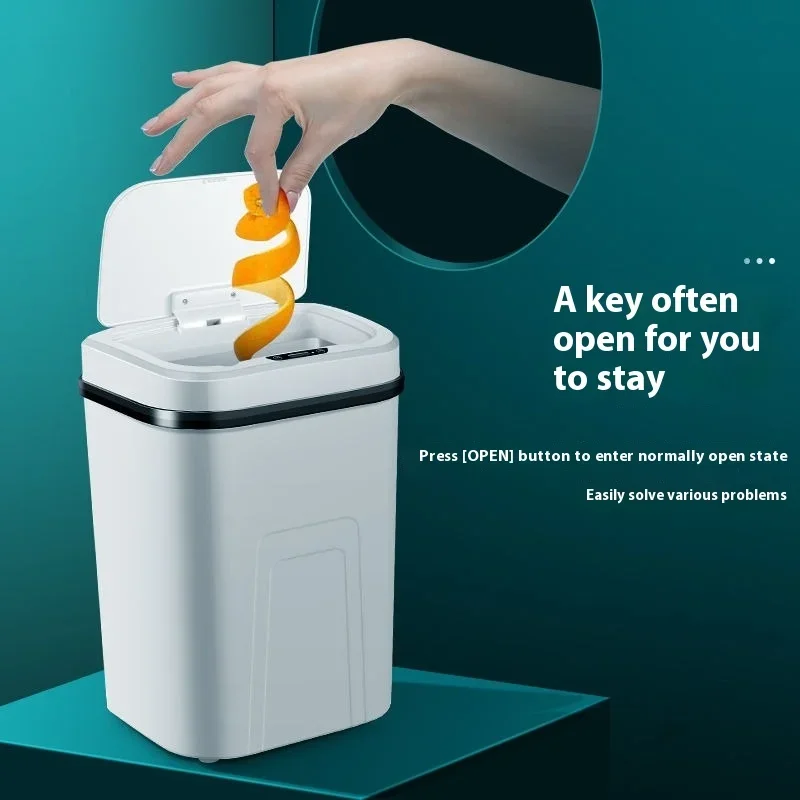15L Smart Trash Can Automatic  - Home Bathroom Trash Can review and price