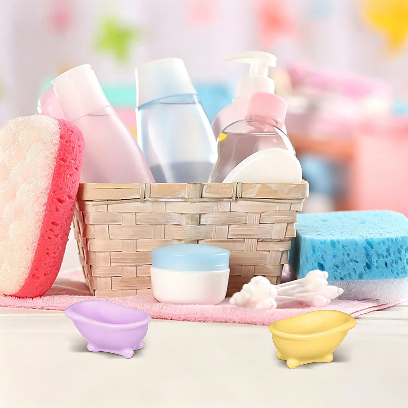 8Pcs Micro Landscape Resin Bat - Home Bathroom Scene review and price