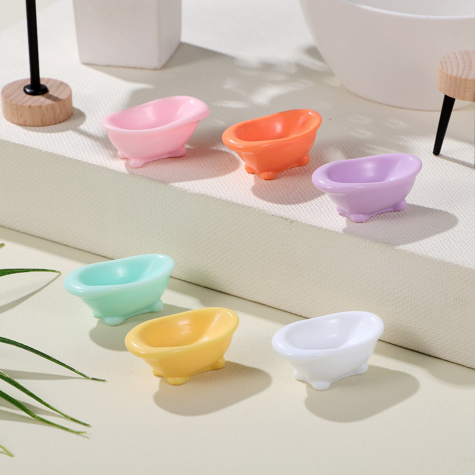8Pcs Micro Landscape Resin Bat - Home Bathroom Scene review and price