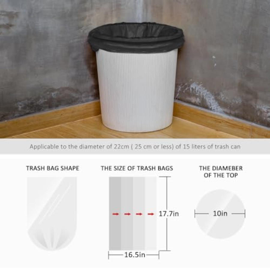 2.5 Gallon 180 Counts Small Tr - Home Bathroom Trash Can review and price