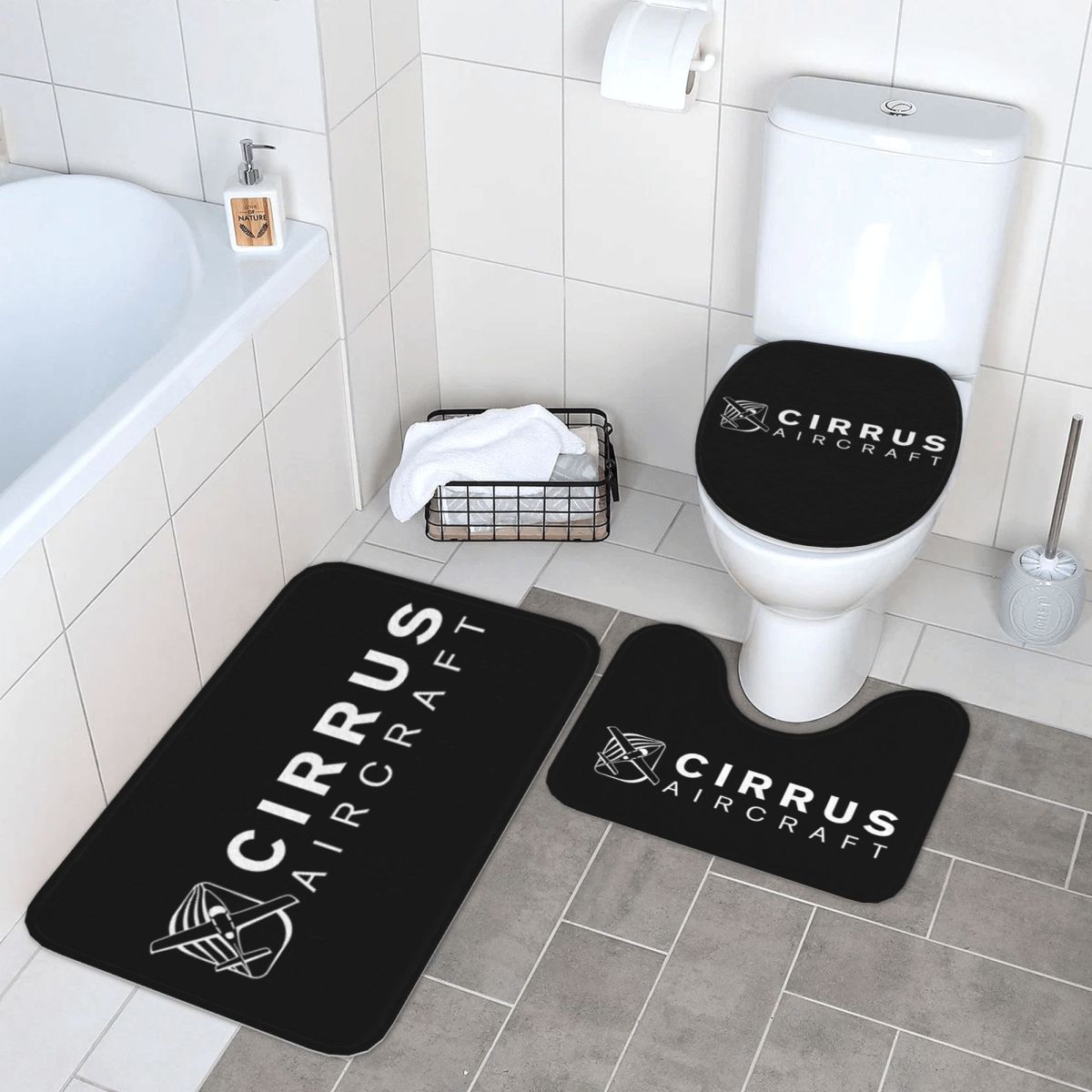 Cirrus Aircraft Vision Jet BAC - Jet Home Bathroom Mats review and price