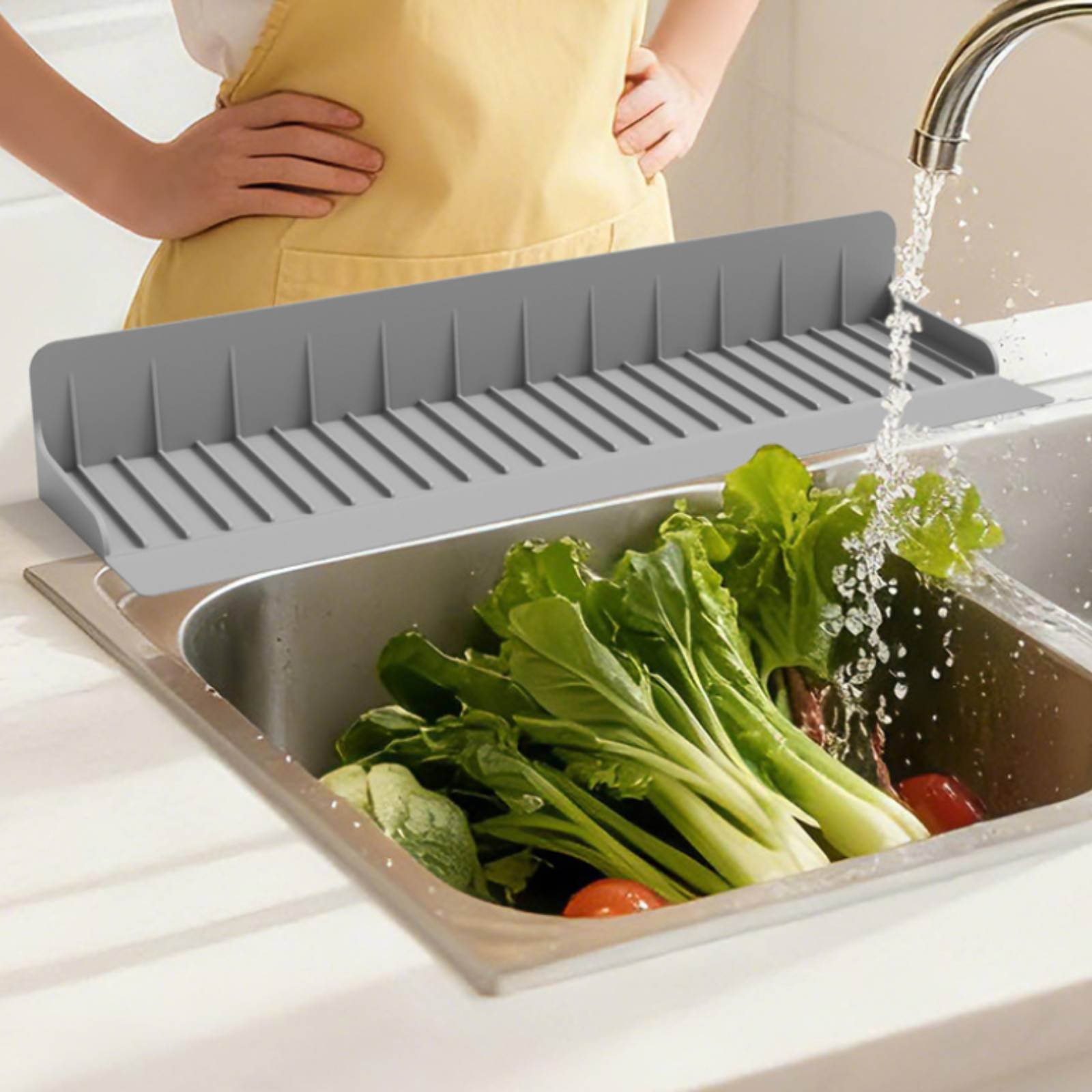 Silicone Sink Splash Guard Wat - Home Bathroom Cabinets review and price