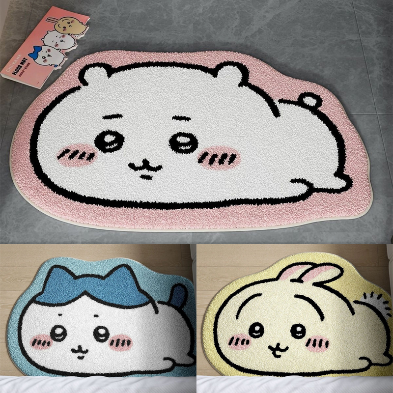 Chiikawa Cartoon Rug Anime Hac - Home Bathroom Supplies review and price