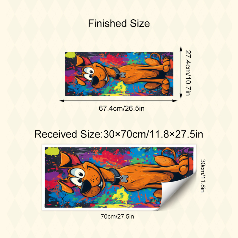 Adorable Cartoon Dog Rubbish B - Home Bathroom Trash Can review and price