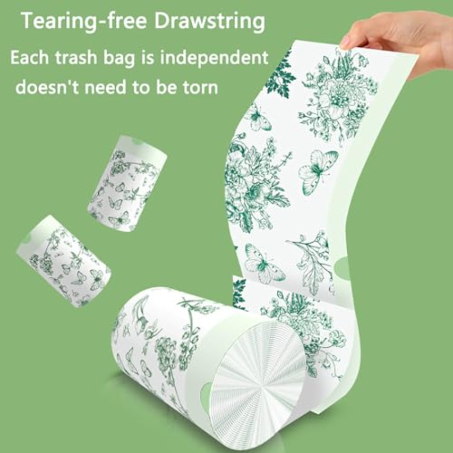 60pcs 4 Gallon Trash Bags Draw - Home Bathroom Trash Can review and price