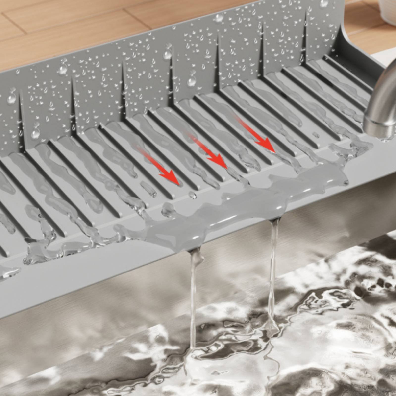 Silicone Sink Splash Guard Wat - Home Bathroom Cabinets review and price
