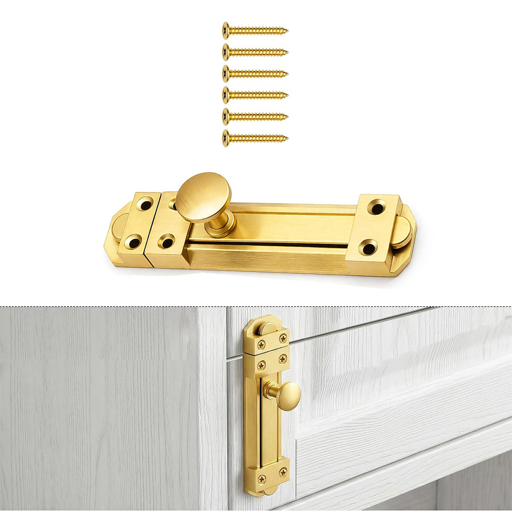 5 Inch Solid Brass Sliding Doo - Home Bathroom Lock review and price