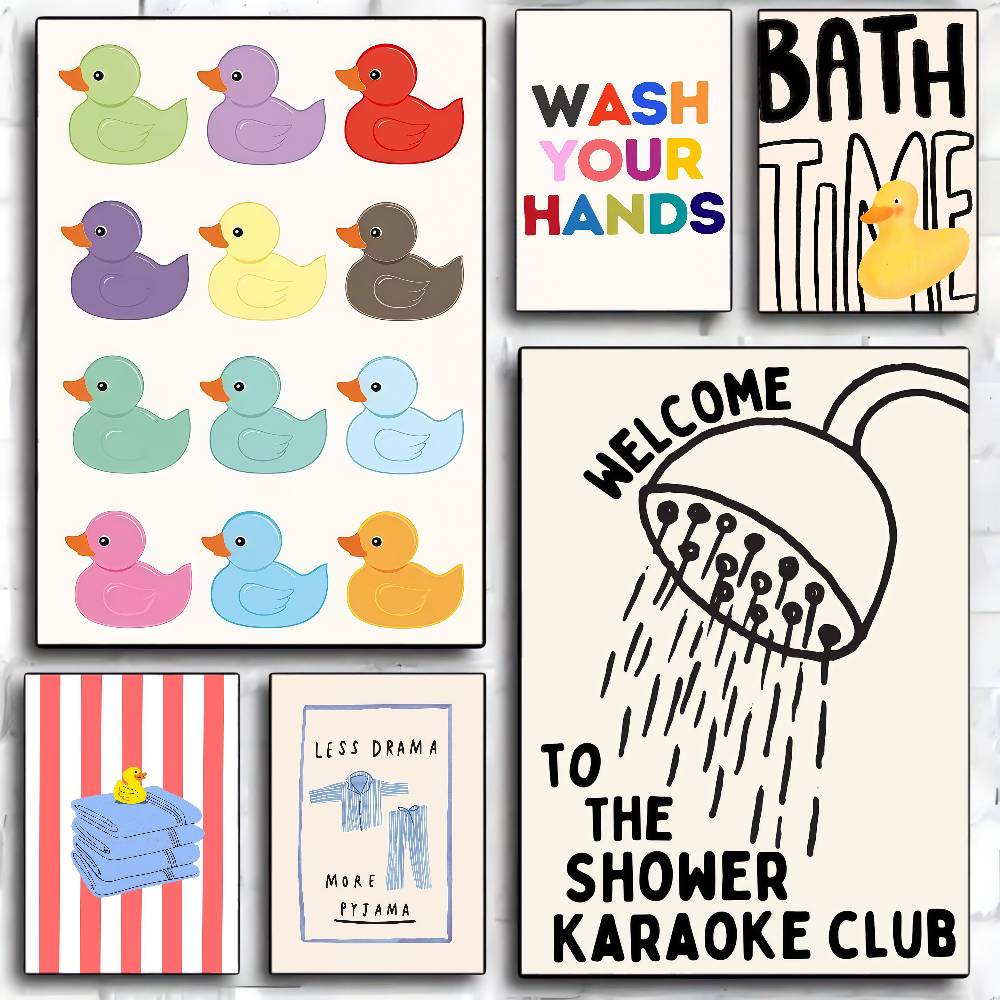1pc frameless Funny Bathroom R - Home Goods Bathroom Decor review and price
