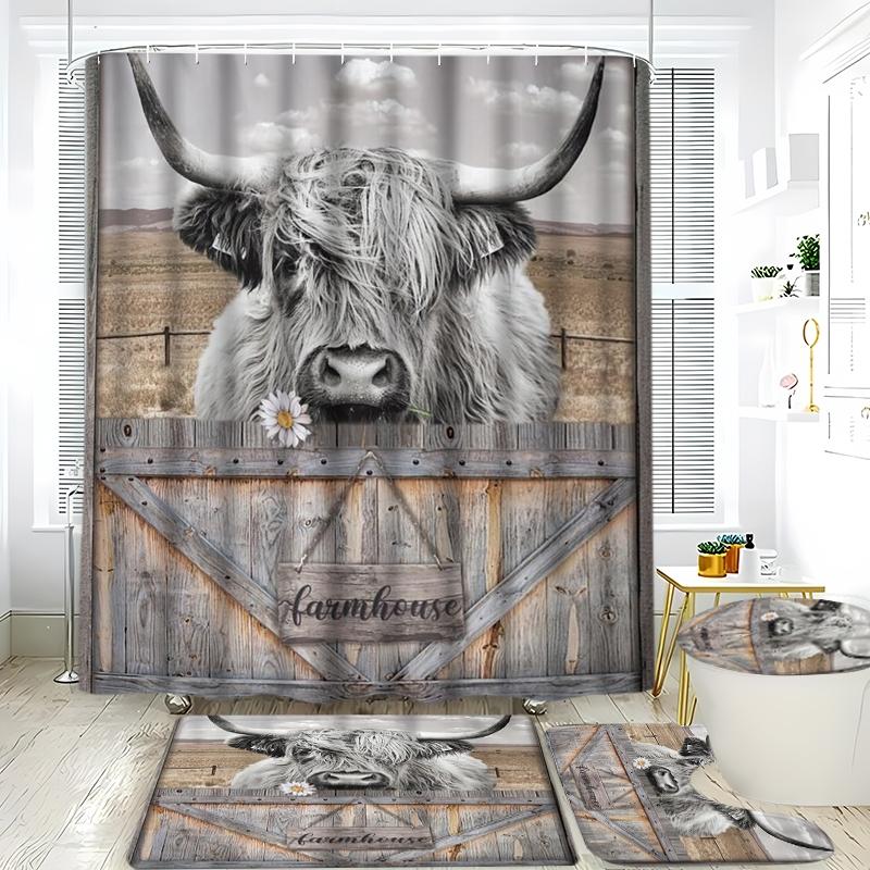 1/3/4Pcs Creative Scottish Hig - Home Bathroom With Two Toilets review and price