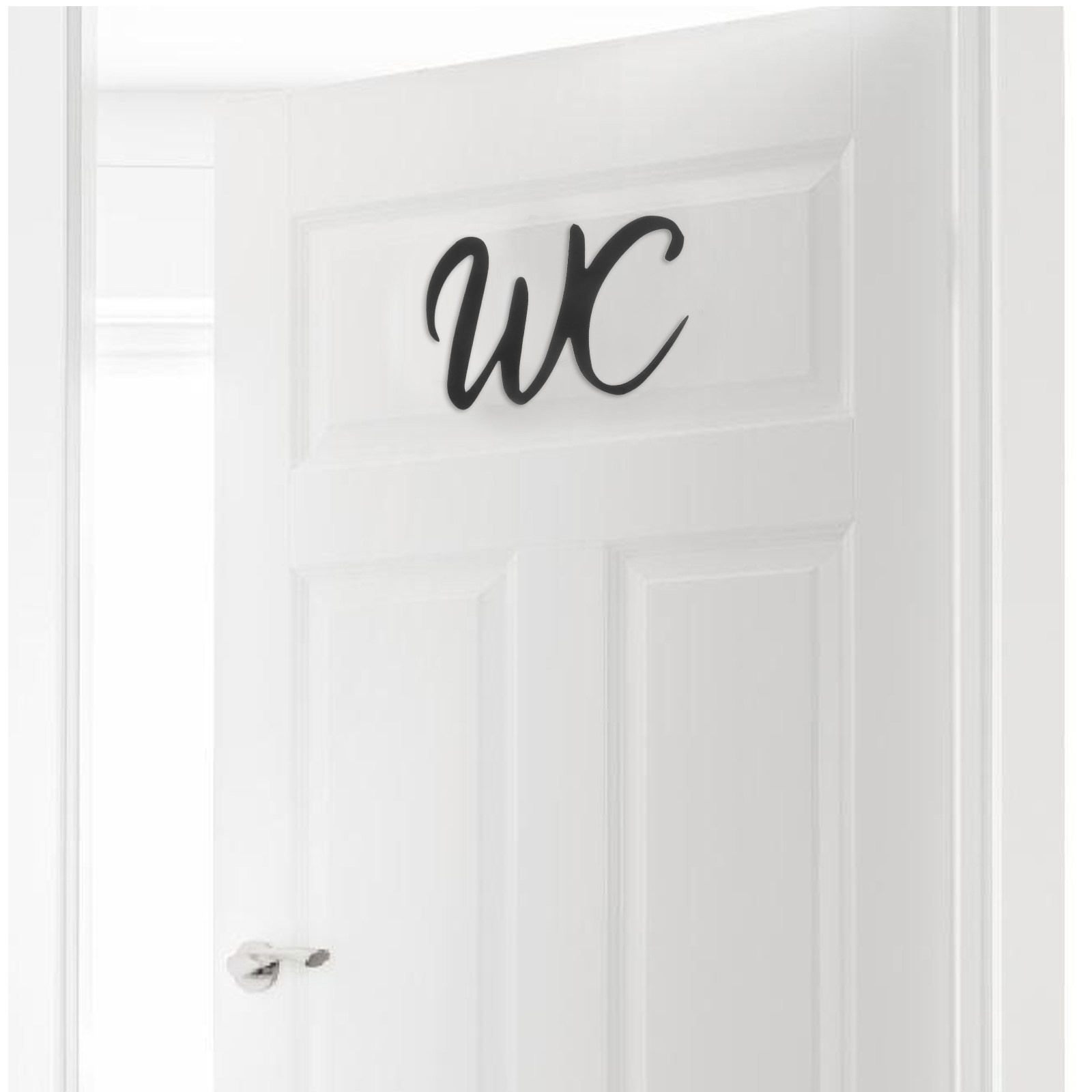 Unisex Bathroom Door Sign Self - Home Bathroom Supplies review and price