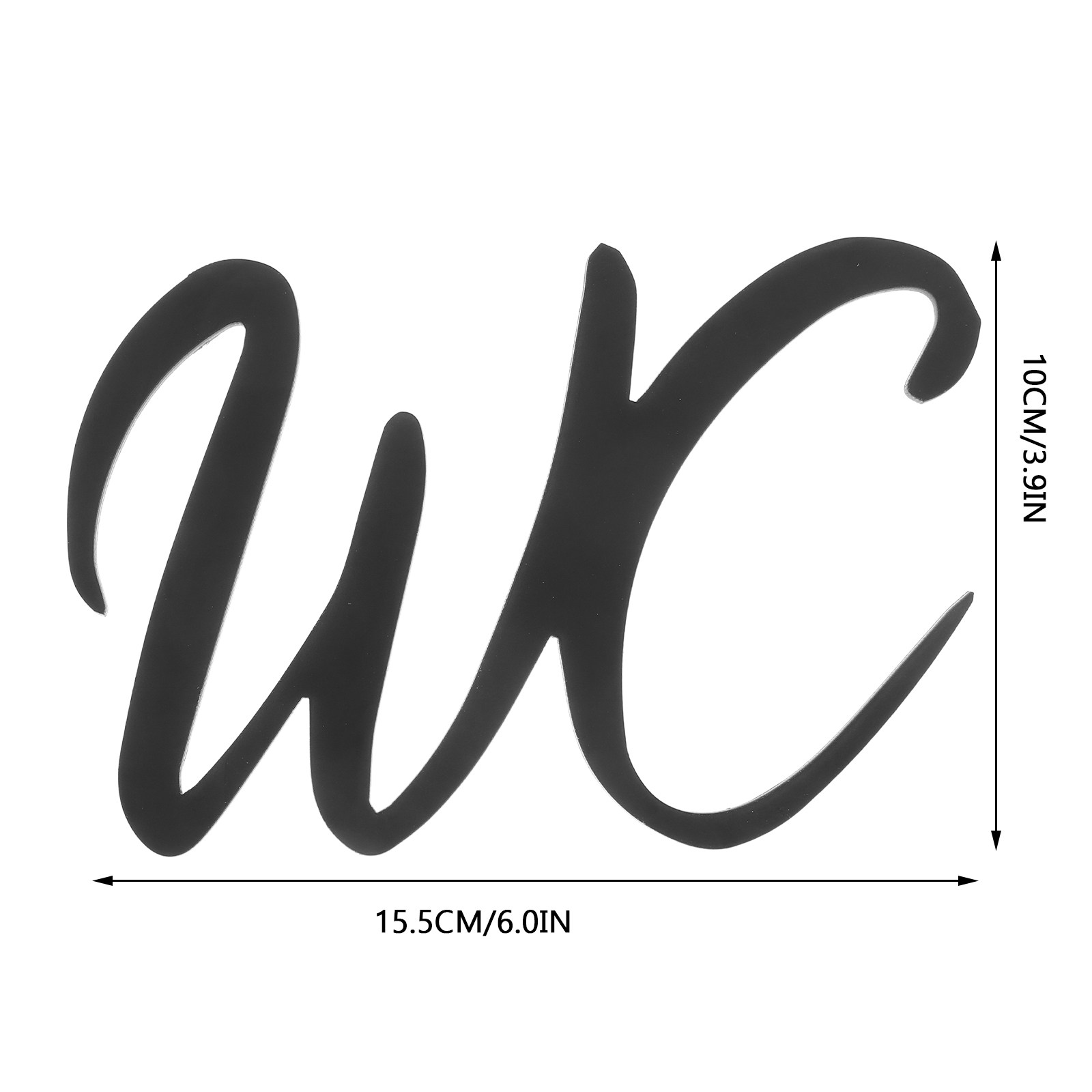 Unisex Bathroom Door Sign Self - Home Bathroom Supplies review and price