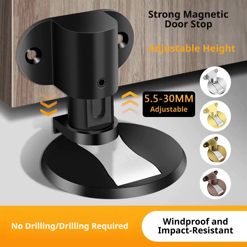 Adjustable Door Stop Punch-fre - Home Bathroom Fittings review and price