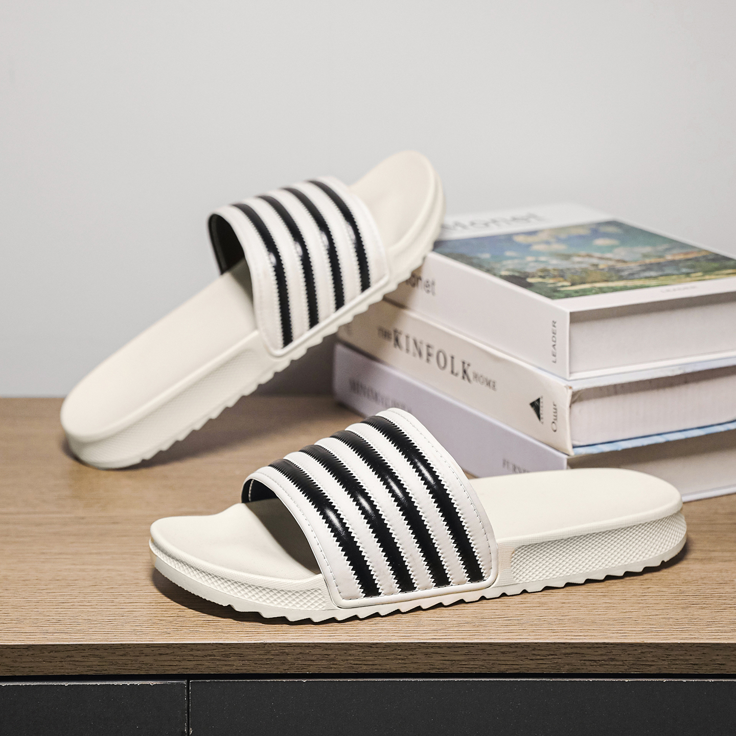 YUYIN Summer Men Slippers Indo - Home Bathroom Colors review and price