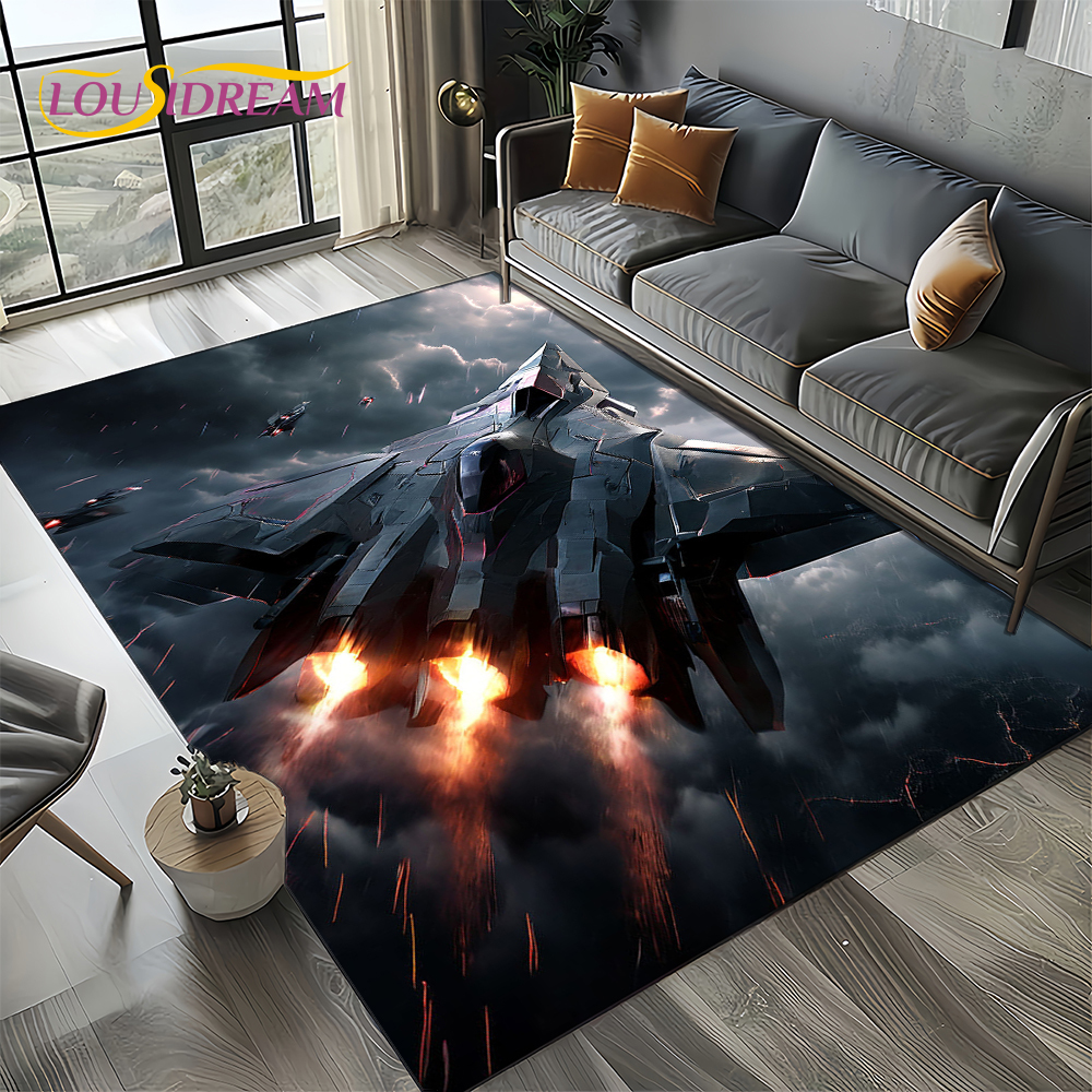 3D Space Spitfire Aircraft  Ai - Jet Home Bathroom Mats review and price