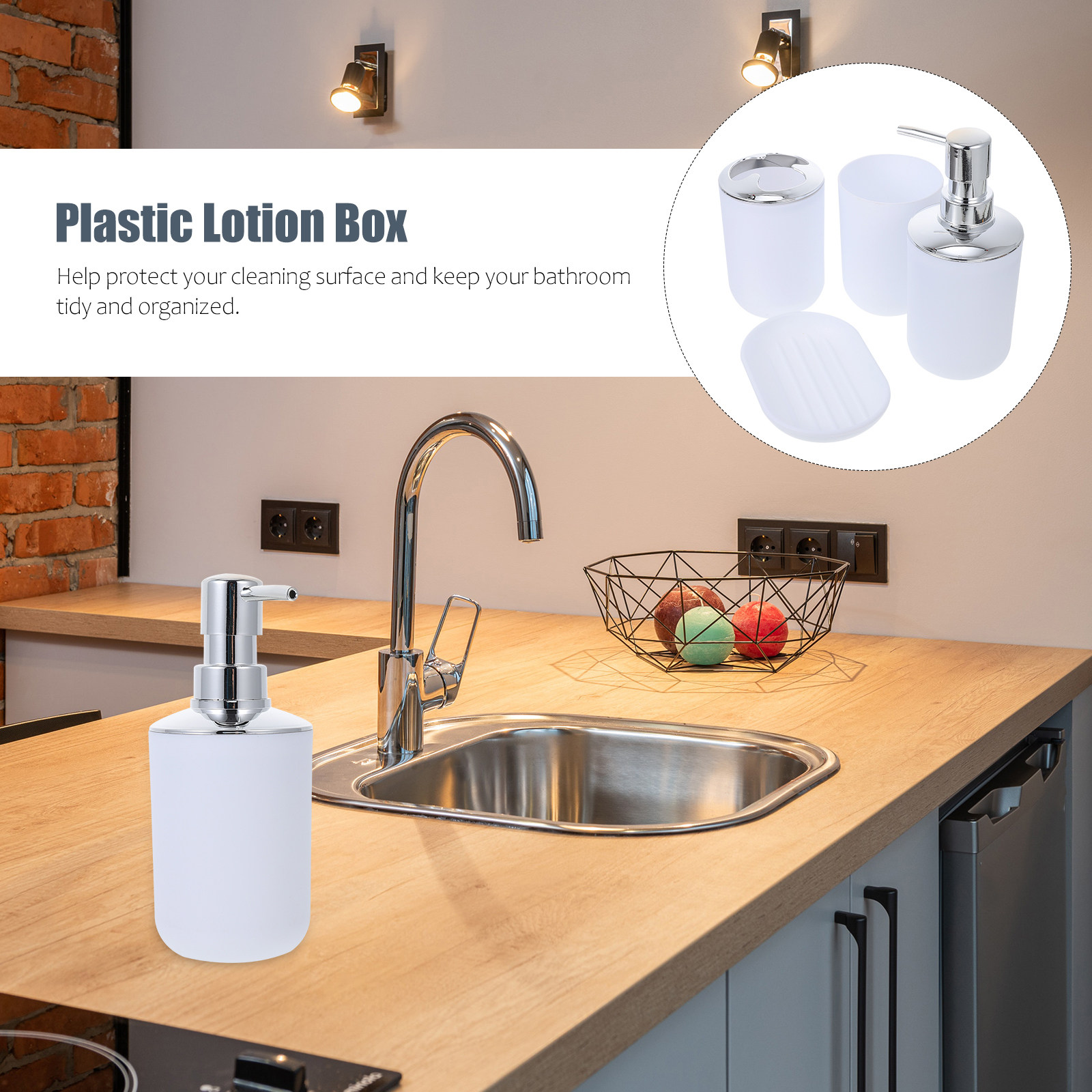 1Set Simple Easy Clean Plastic - Home Bathroom Ware review and price