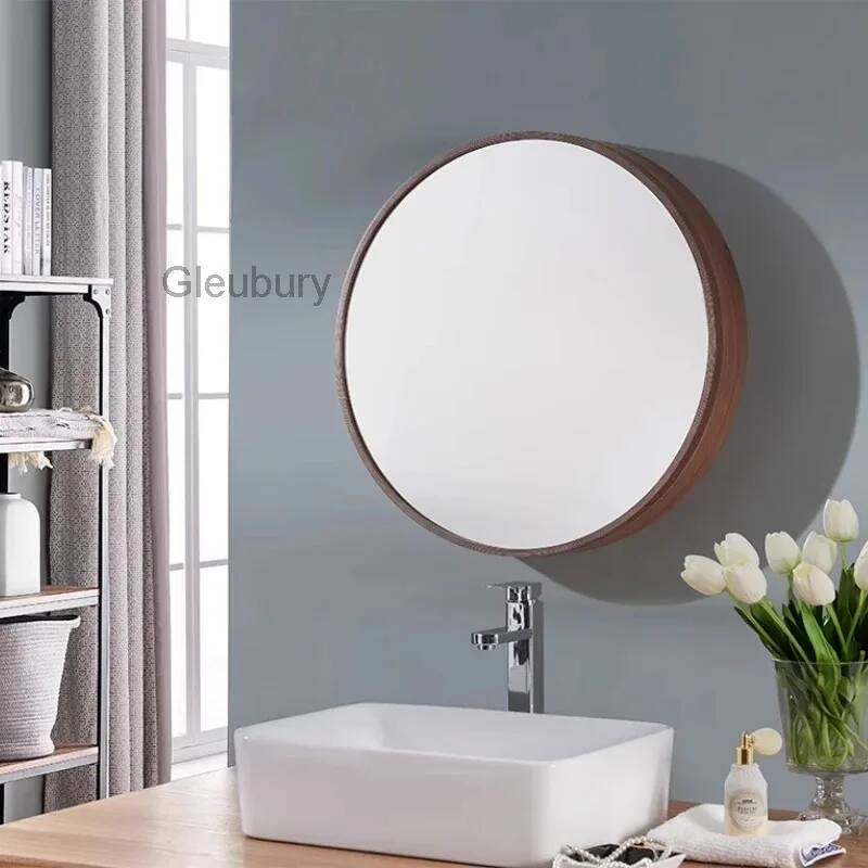 Solid Wood Bathroom Dressing M - Home Bathroom Cabinets review and price