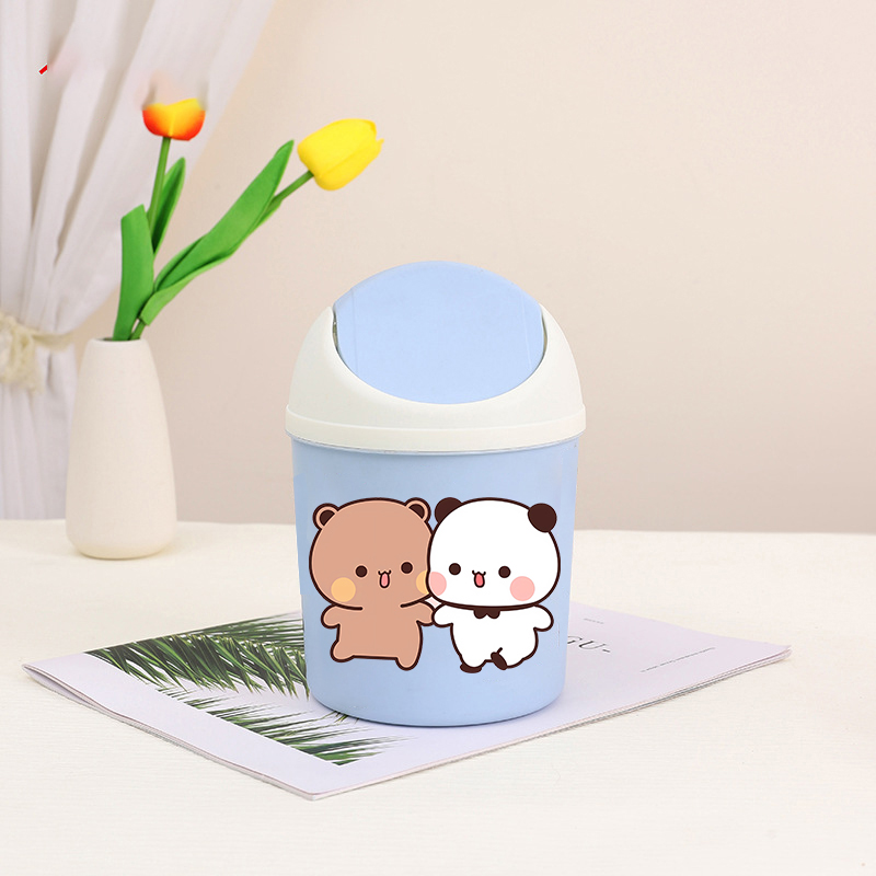 Bubu Dudu Mini Desktop Bin Yie - Home Bathroom Trash Can review and price