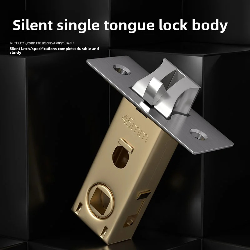 Universal Silent Single Tongue - Home Bathroom Lock review and price
