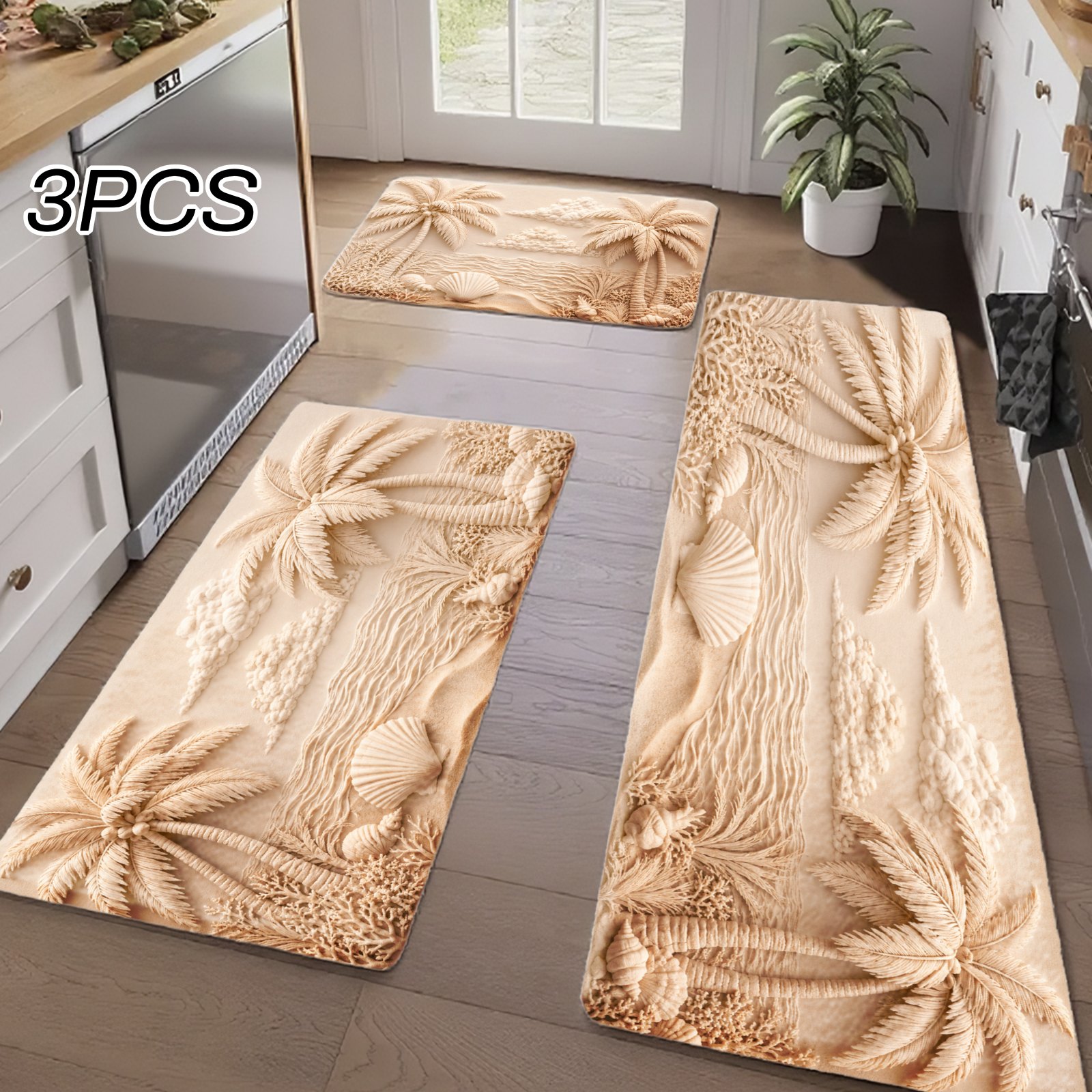 3PCS Kitchen Rugs,Home Decorat - Home Bathroom Colors review and price