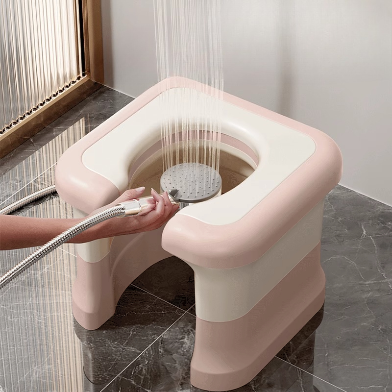 Portable Commode Chair for Hom - Home Bathroom With Two Toilets review and price