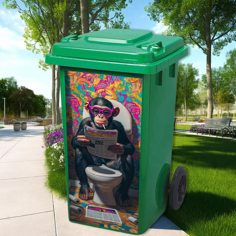 1 Funny Tarsier Trash Can Stic - Home Bathroom Trash Can review and price