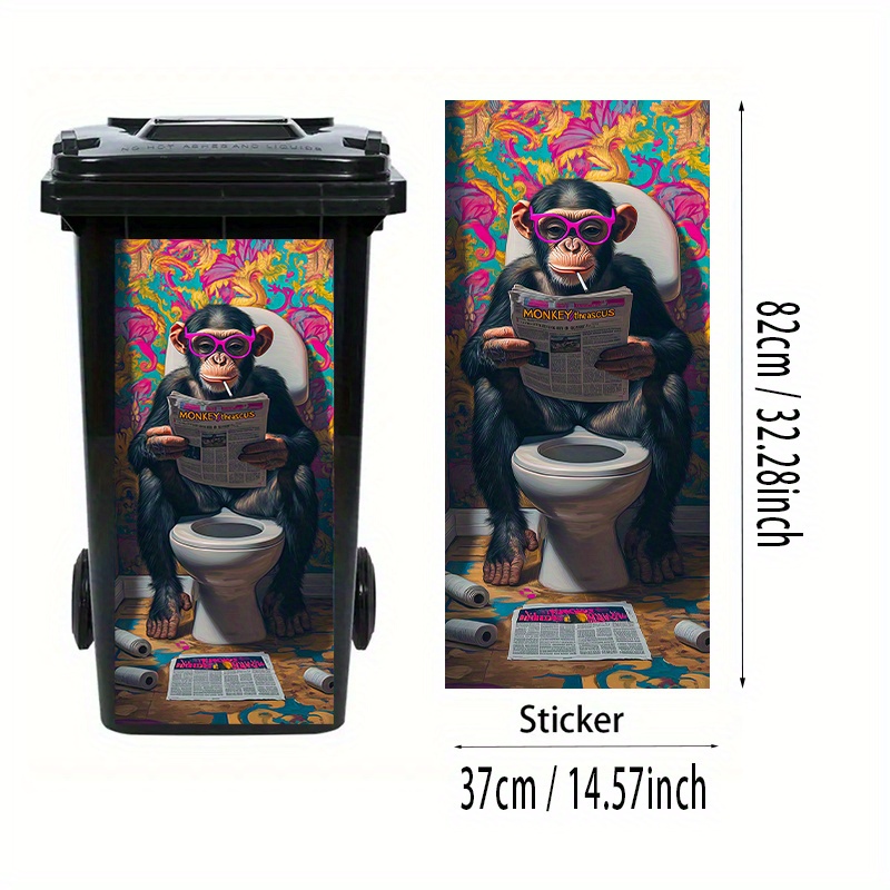 1 Funny Tarsier Trash Can Stic - Home Bathroom Trash Can review and price