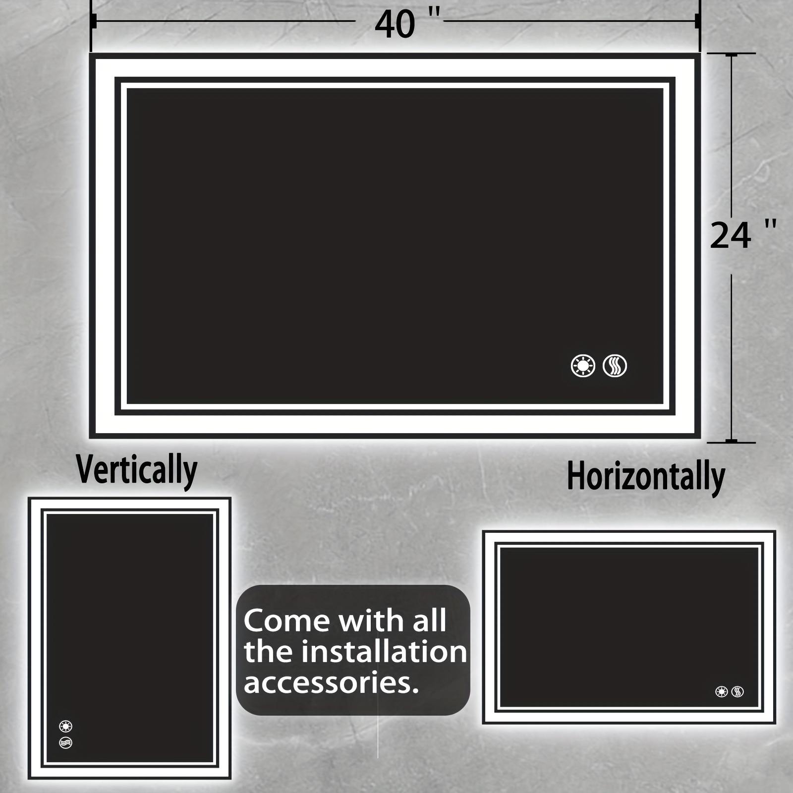 24x36''-24x32'' Bathroom Mirro - Home Bathroom Colors review and price